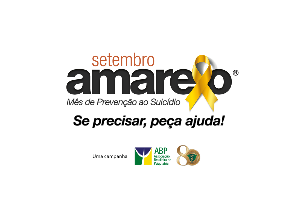 Cartaz oficial da campanha Setembro Amarelo 2025