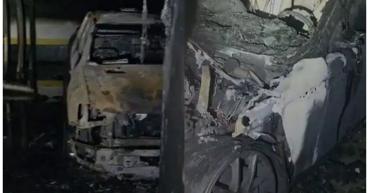 Incêndio de carro elétrico em condomínio e a importância do seguro auto e residencial.